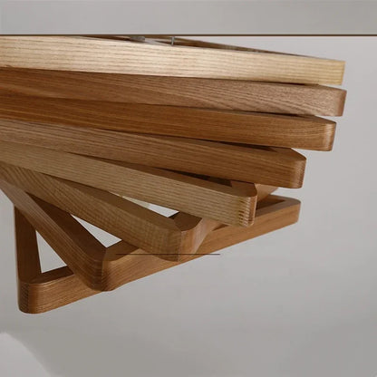 Nordic Wooden Design Lamp