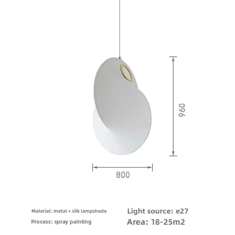 Nordic Silk Pendant Light
