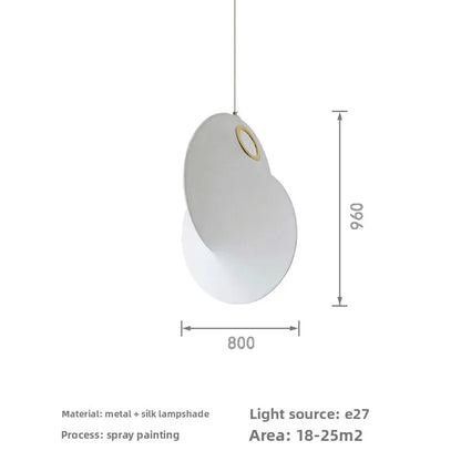 Nordic Silk Pendant Light