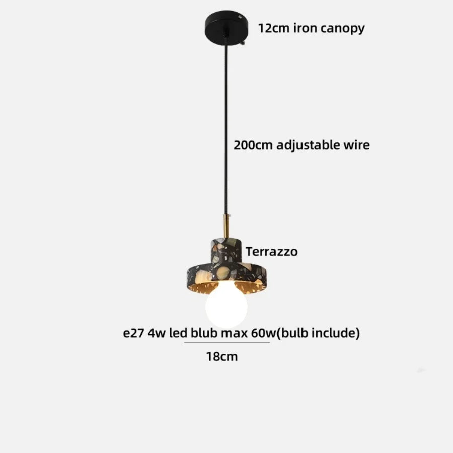 Elegant Marble Pendant Light