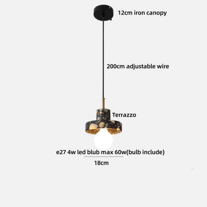 Elegant Marble Pendant Light