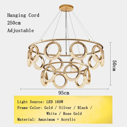Designer Circle Pendant Lamp