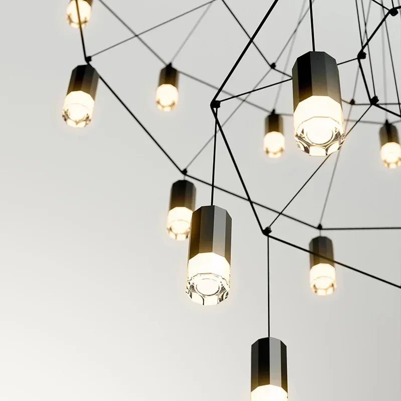 Elegant LED Long Hanging Lamp