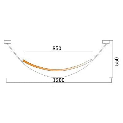 LED belt pendant light