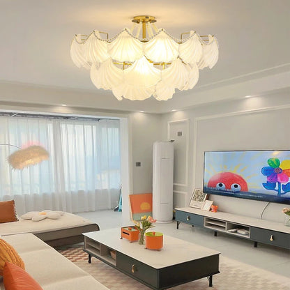 Crystal Beaded Chandelier