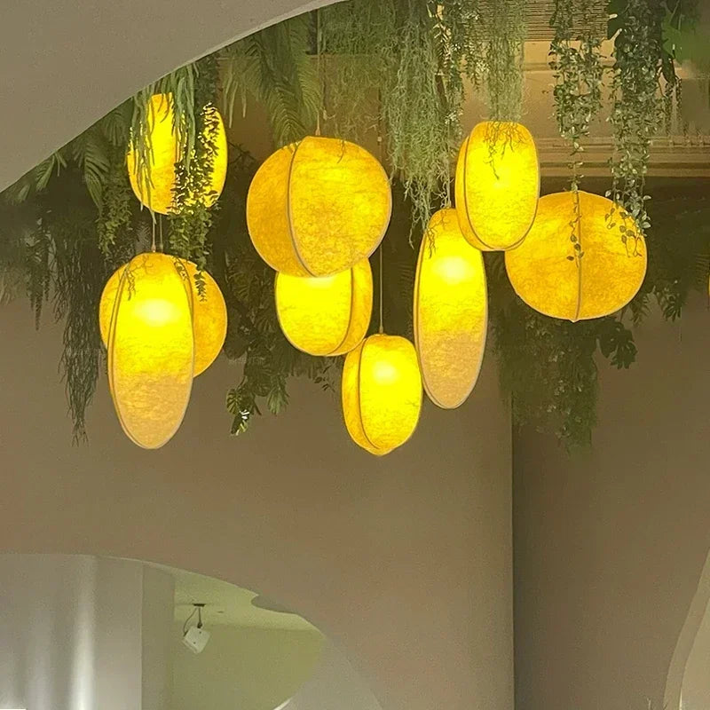 Minimalist Fabric Ceiling Lamp