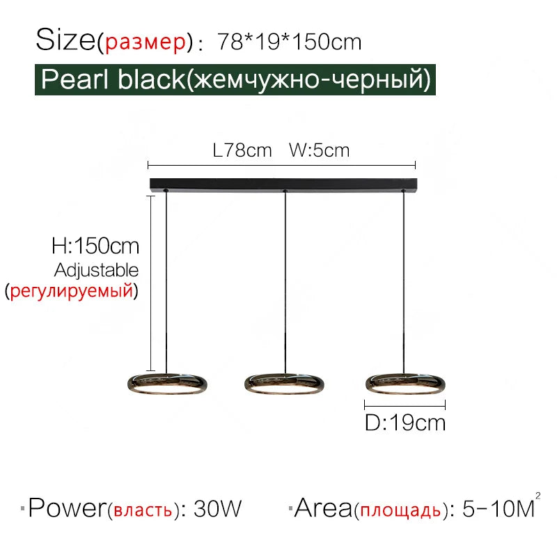 Elegant Aluminum Pendant Lamp