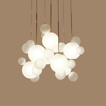 Italian Glass Chandelier