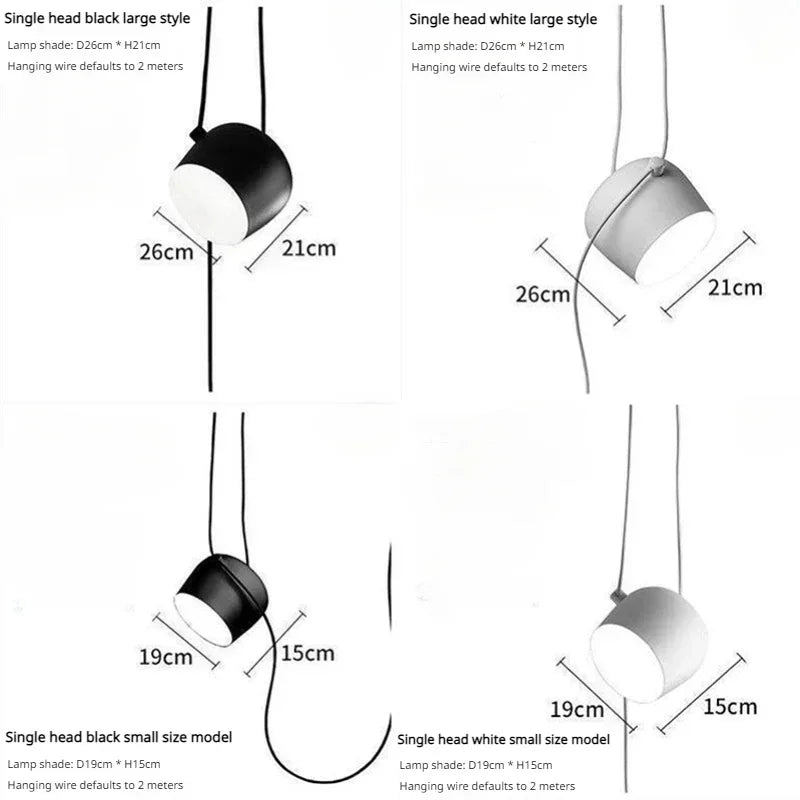 Creative LED spider lamp