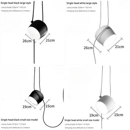 Creative LED spider lamp