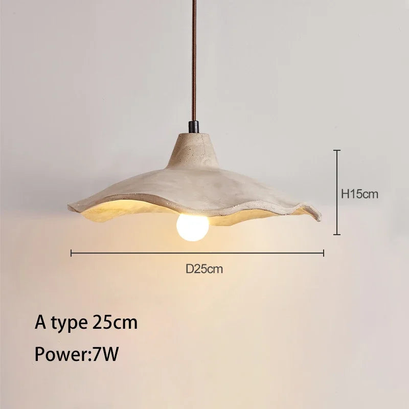 Concrete LED Pendant Light