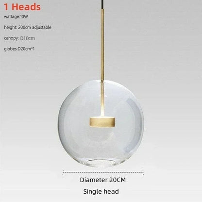 Italian Glass Chandelier