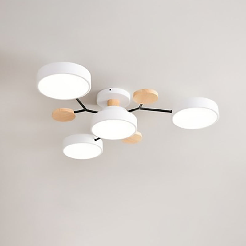 Round Nordic Ceiling Lamp