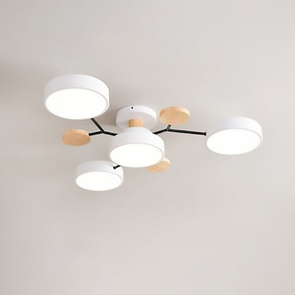 Round Nordic Ceiling Lamp