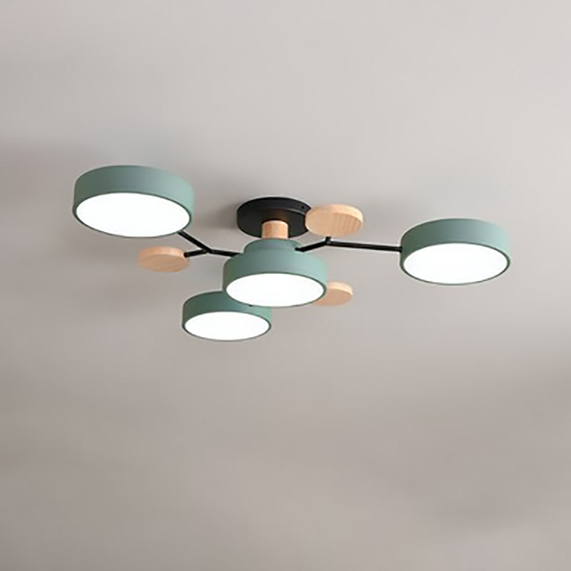 Round Nordic Ceiling Lamp