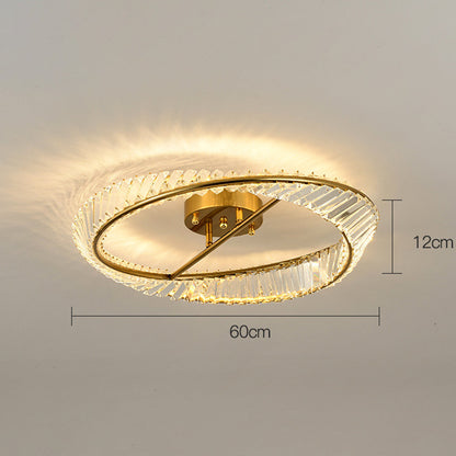 Crystal Glow Ceiling Light
