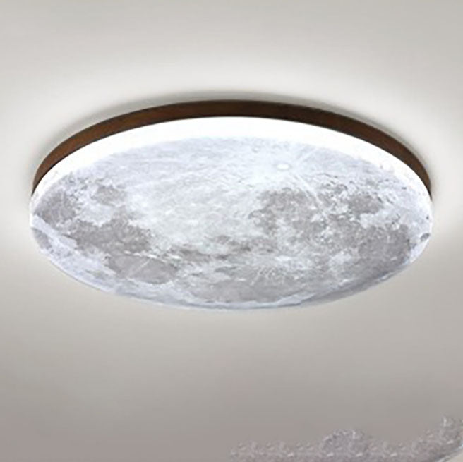 Minimalist Moon Ceiling Light