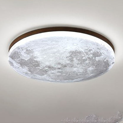 Minimalist Moon Ceiling Light