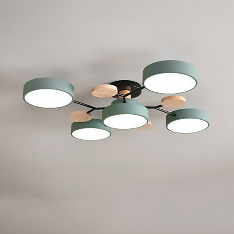 Round Nordic Ceiling Lamp