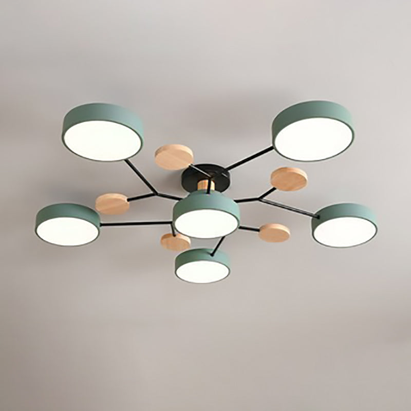 Round Nordic Ceiling Lamp