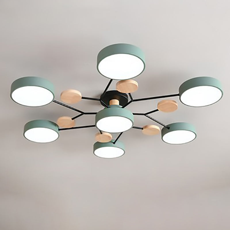 Round Nordic Ceiling Lamp