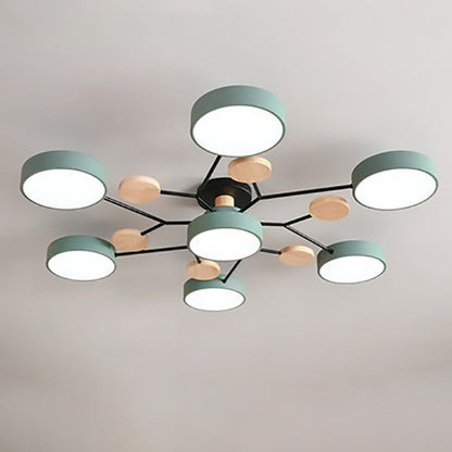 Round Nordic Ceiling Lamp