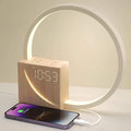 Corwin Scandinavian Oak Table Lamp