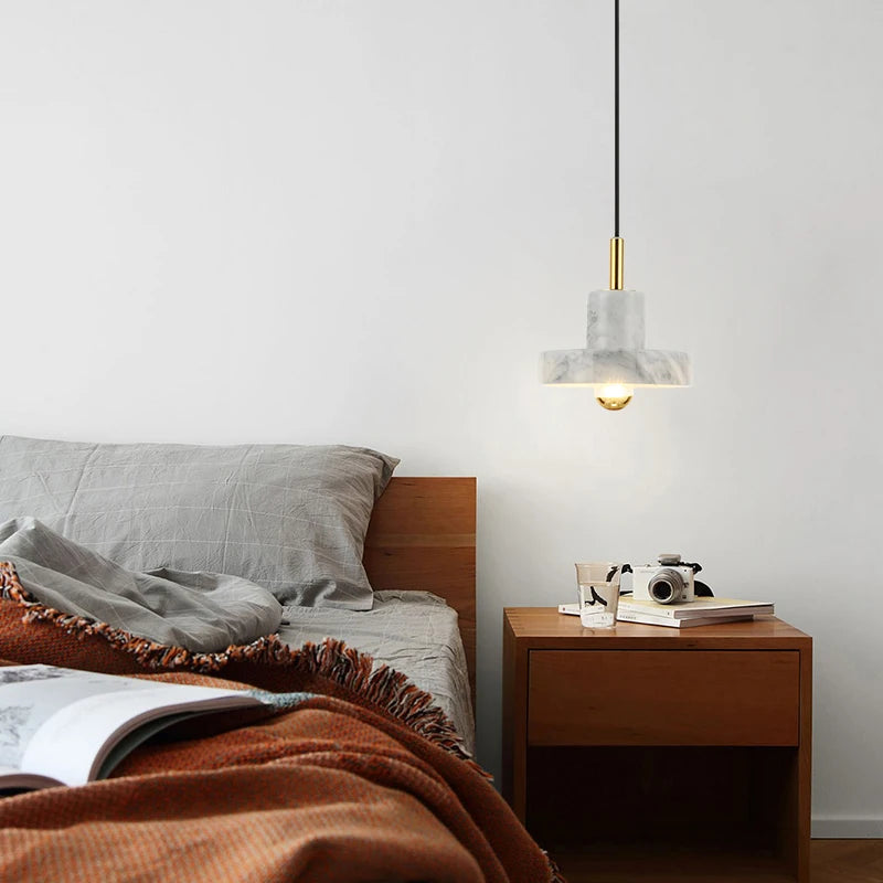 Elegant Marble Pendant Light