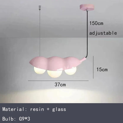 Resin Glas LED Lamp