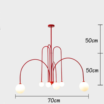 Stylish LED Pendant Light for the living room