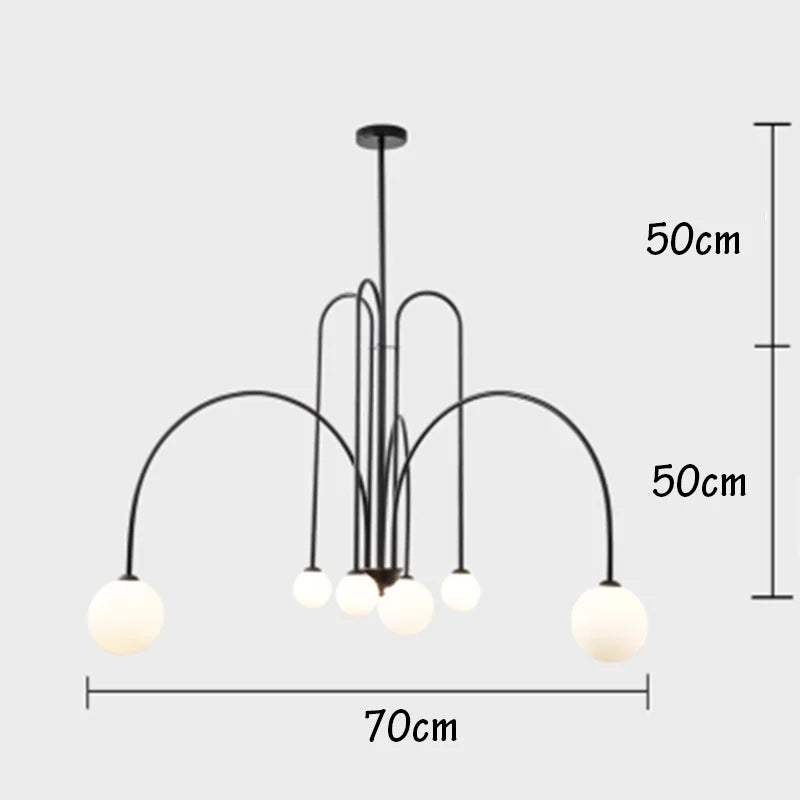 Stylish LED Pendant Light for the living room