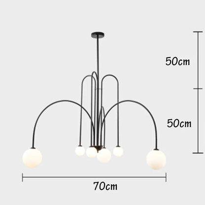 Stylish LED Pendant Light for the living room