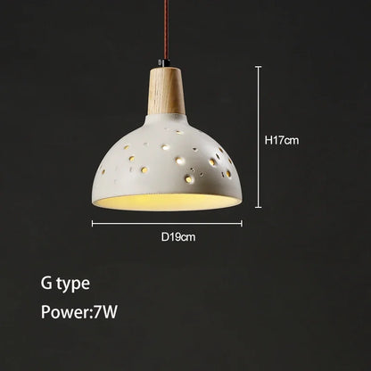 Concrete LED Pendant Light