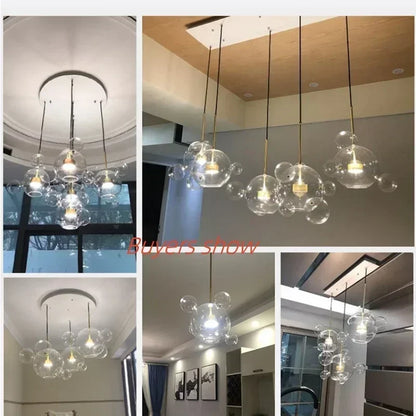 Italian Glass Chandelier