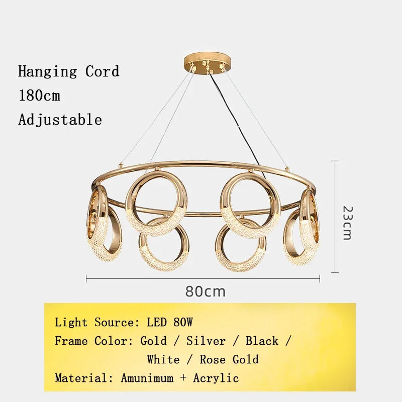 Designer Circle Pendant Lamp