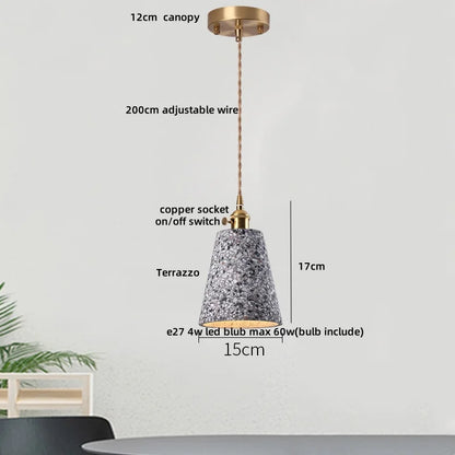 Elegant Marble Pendant Light