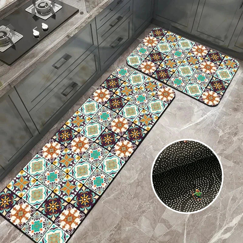 Premium anti-slip kitchen Rug