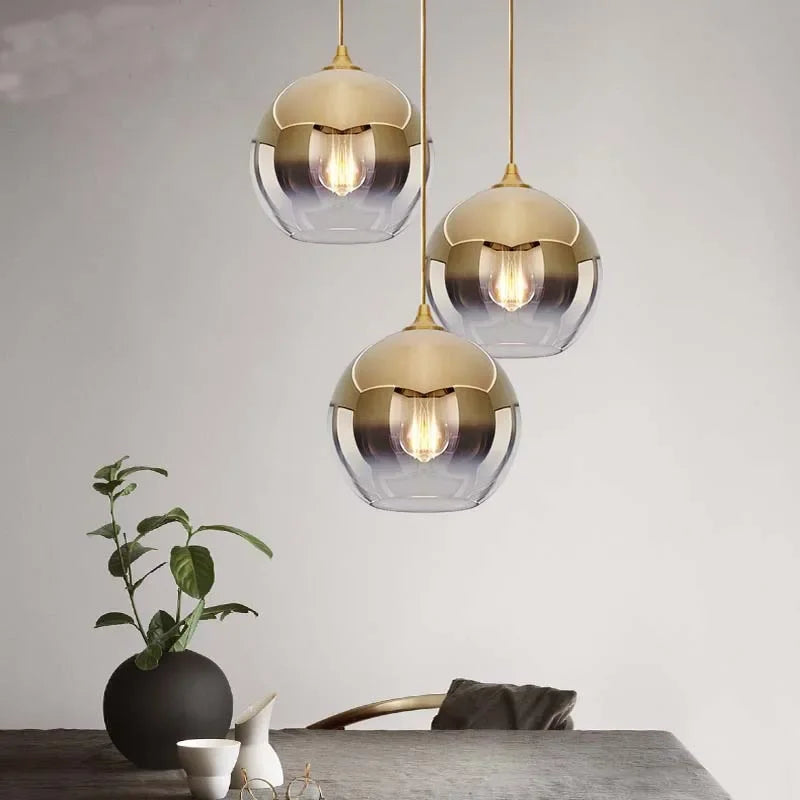 Minimal Glass Pendant Lamp