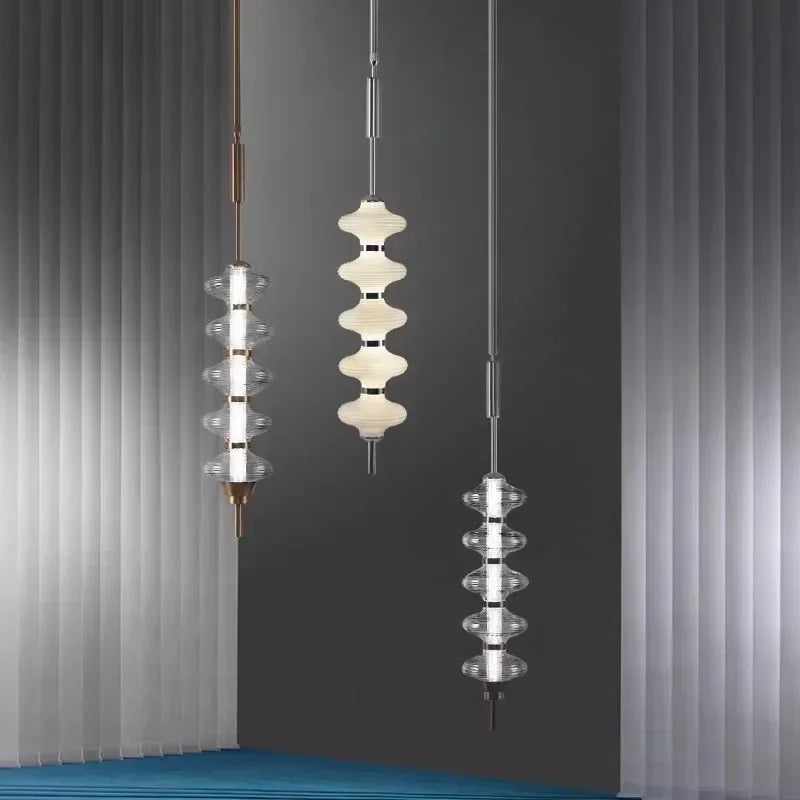 Luxury glass pendant light
