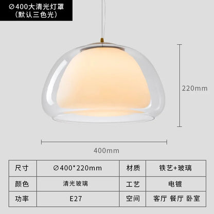 Nordic Jelly Glass Pendant Light