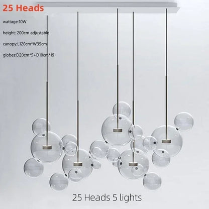 Italian Glass Chandelier
