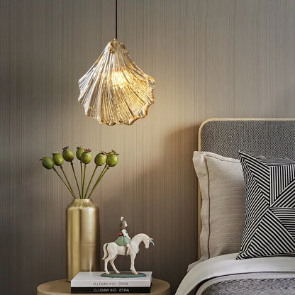 Elegant LED Shell Ceiling Light