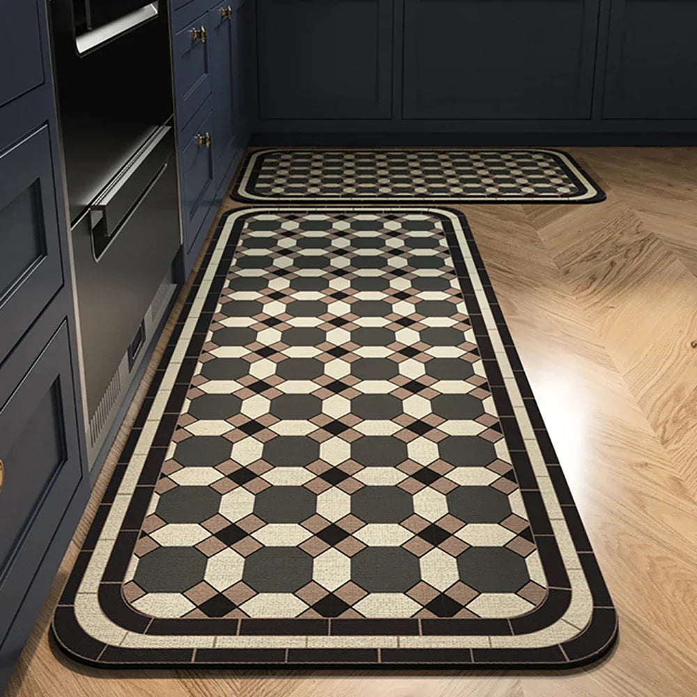 Premium anti-slip kitchen Rug