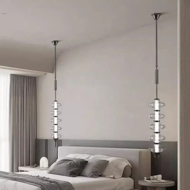 Luxury glass pendant light