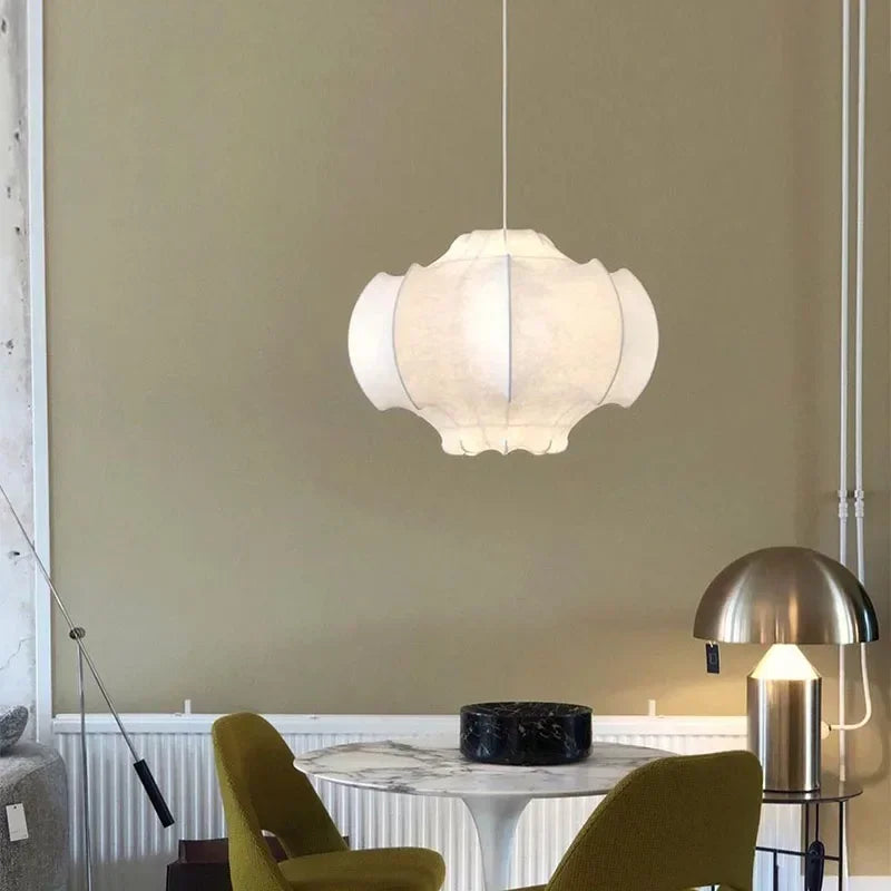 Japanese Silk Lamp