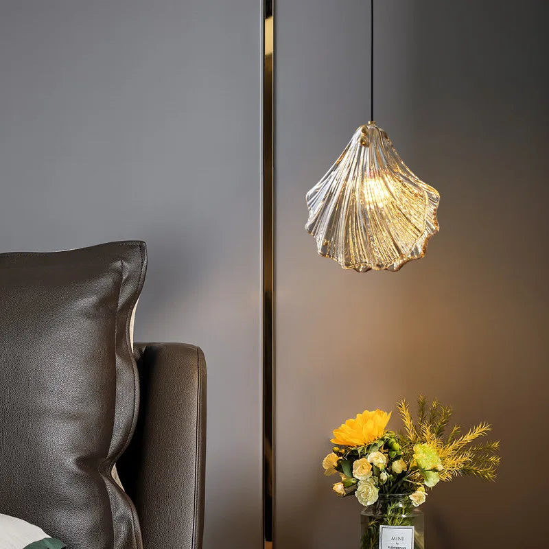 Elegant LED Shell Ceiling Light
