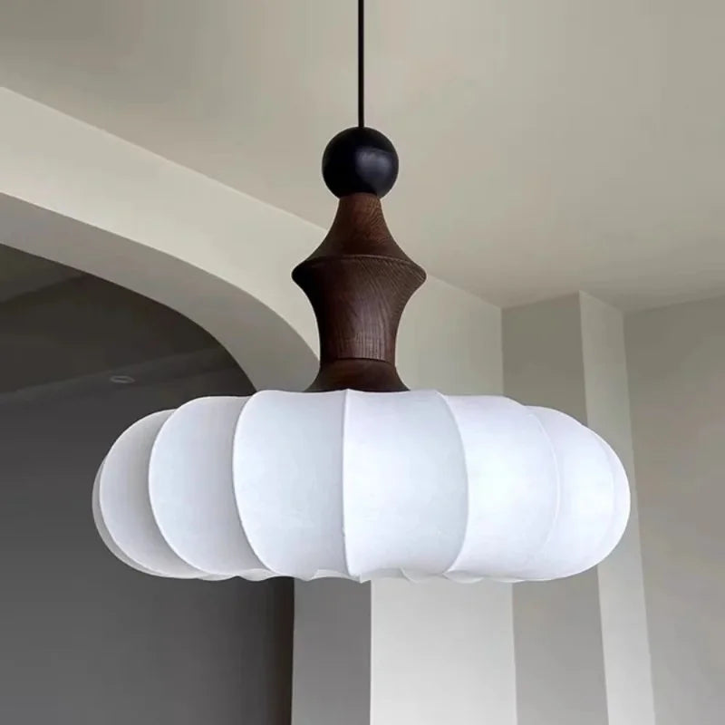 Solid wood LED Pendant Lamp