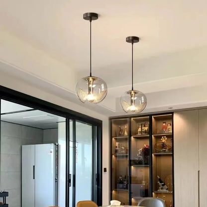 Nordic Style Glass Lamp