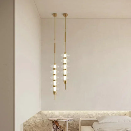 Luxury glass pendant light