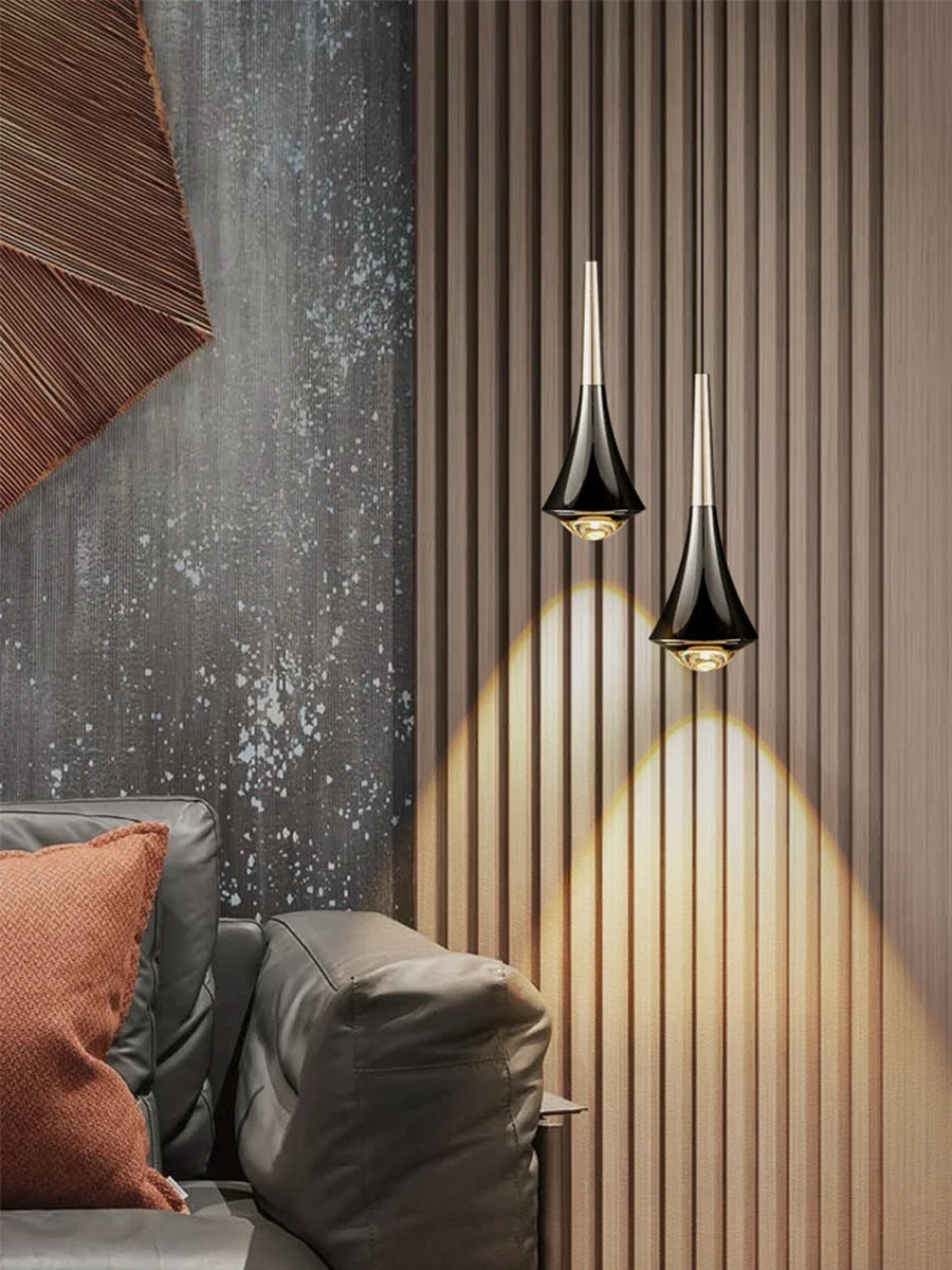 Mirror LED pendant light